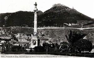 Oran - Promenade de Letang - Monument aux Morts des Marins- 1950